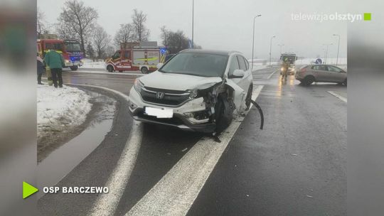 Kolizja drogowa w miejscowości Wrócikowo