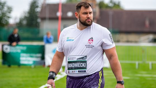 Konrad Bukowiecki triumfuje w Szczytnie. Zwycięstwo i rekord stadionu podczas Jurand Cup