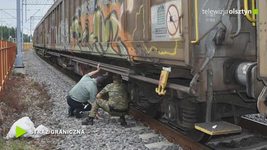 Kontrabanda w wagonach składu kolejowego