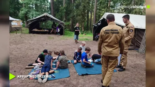 Kontrole bezpieczeństwa na obozach harcerskich