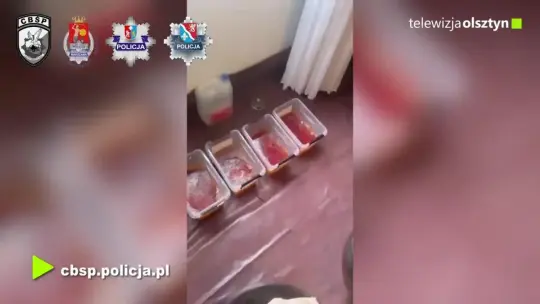 Laboratorium mefedronu zlikwidowane. Trzech mężczyzn aresztowanych