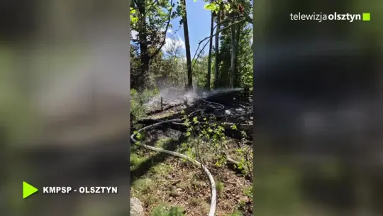 Las w ogniu. Trwa okres wysokiego zagrożenia