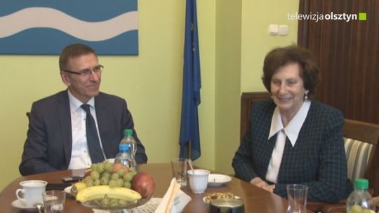 Legenda polskiej lekkoatletyki odwiedziła Olsztyn 