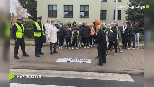 Lekcja bezpieczeństwa w ruchu drogowym