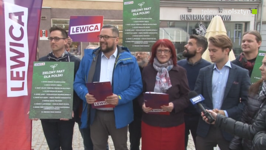 Lewica zaprezentowała Zielony Pakt dla Polski 