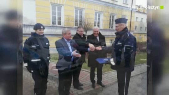 Lidzbarscy policjanci mają nowy radiowóz 