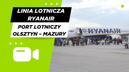 Linia Lotnicza Ryanair kontynuuje loty z portu lotniczego Olsztyn – Mazury w Szymanach.