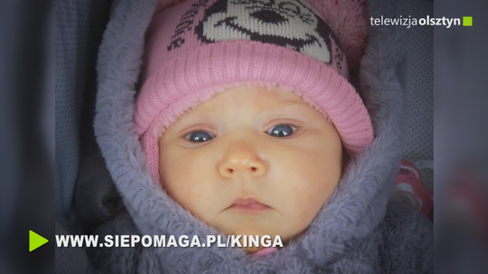 Malutka Kinga Rydz potrzebuje najdroższego leku świata