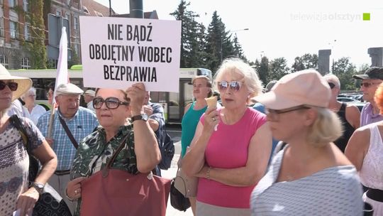 Manifestacja Prawa i Sprawiedliwości w Olsztynie