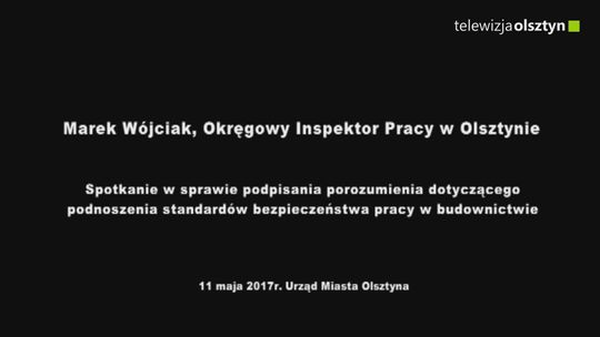 Marek Wójciak, Okręgowy Inspektor Pracy w Olsztynie 