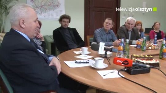 Marszałek  spotkał się z mediami 
