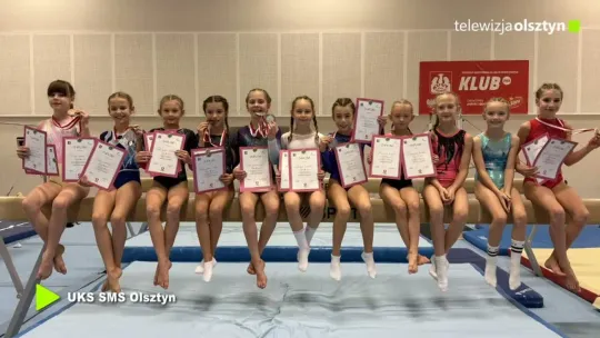 Medalowy powrót olsztyńskich gimnastyczek ze Szczecina