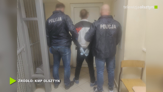 Mężczyzna z Olsztyna aresztowany za posiadanie narkotyków