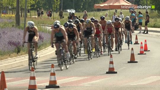 Międzynarodowa Elita Triathlonu ponownie spotkała się nad jeziorem Ukiel