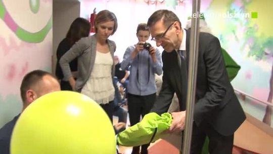 Mikołaj na Oddziale Onkologii