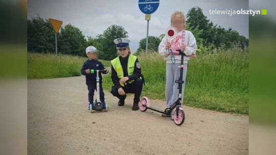 „Mikromobilność” pod lupą policji. Przypominają o obowiązkowych kaskach