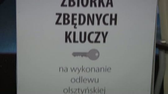 Miniaturowy Olsztyn z kluczy