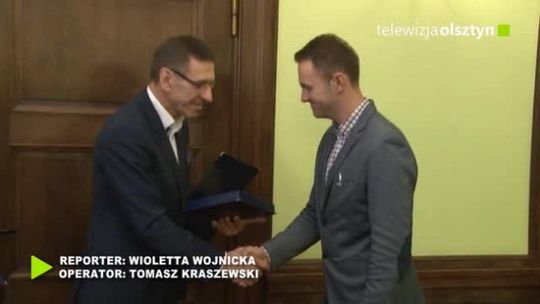 Mistrzowie żeglarstwa lodowego u Prezydenta