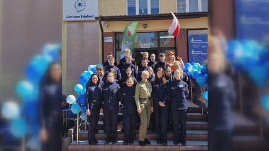 Młodzież z Nidzicy coraz bliżej policyjnego munduru