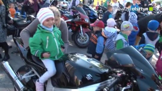 Motocykliści po raz kolejny odwiedzili dzieci