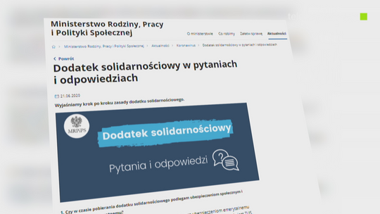 Można już składać wniosek o dodatek solidarnościowy