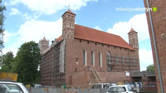 Na lidzbarskim zamku trwa drugi etap prac konserwatorskich 