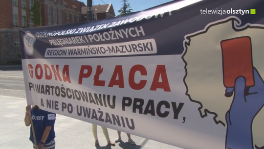 Na ulicach Olsztyna maszerowali za godną opiekę dla nas wszystkich.