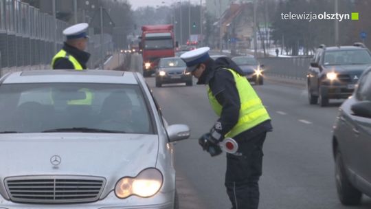 Naćpany kierowca bez prawa jazdy pędził po Olsztynie
