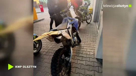 Nastolatkowie na motocyklach bez uprawnień. Sprawa trafi do sądu