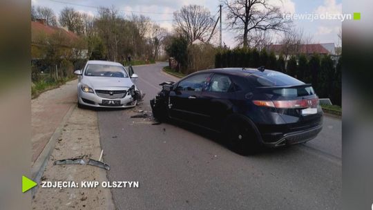 Nastoletni kierowca i jego nieodpowiedzialne zachowanie