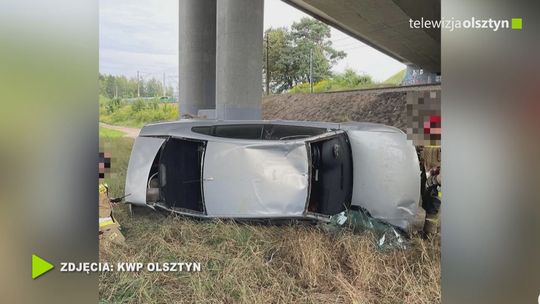 Nie zatrzymał się do kontroli – uciekał i dachował