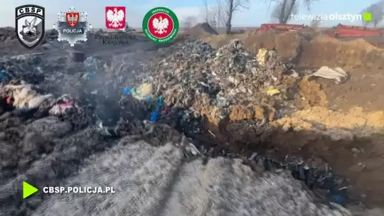 Nielegalne składowanie odpadów