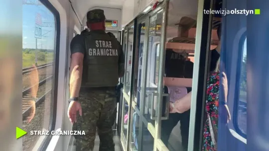 Nielegalni migranci zatrzymani w pociągu z Niemiec