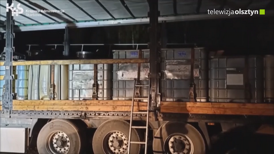 Nielegalny transport paliwa