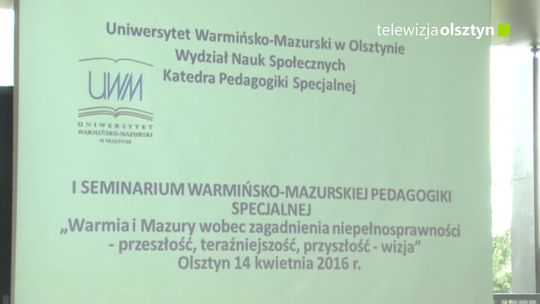 Niepełnosprawni na Warmii i Mazurach