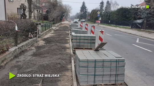 Nieprawidłowe oznakowanie prac w pasie drogowym