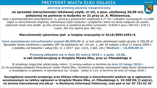 Nieruchomości w Ełku