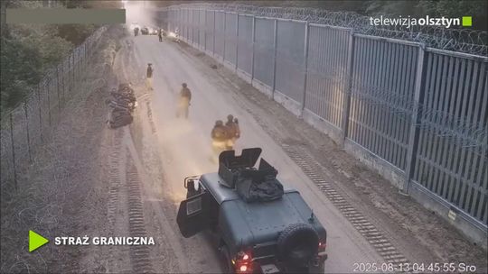 Niespokojnie na granicy polsko-białoruskiej