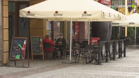 Niższe stawki za ogródki gastronomiczne