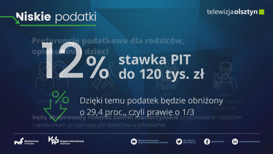 Niższy podatek od 1 lipca