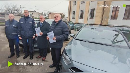 Nowe auta dla policjantów z Pasłęka i Elbląga