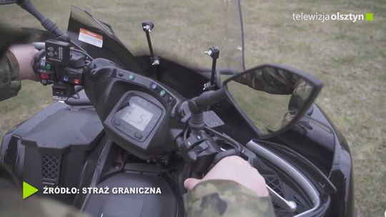 Nowe pojazdy ATV w Straży Granicznej