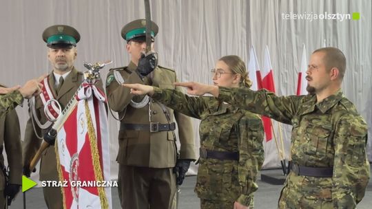 Nowi funkcjonariusze Straży Granicznej rozpoczęli służbę