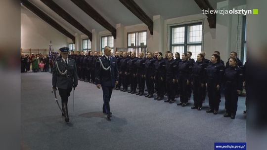 Nowi funkcjonariusze w szeregach policji