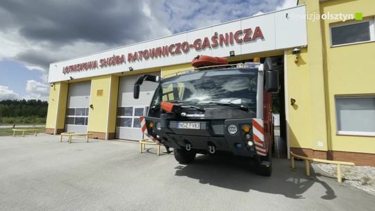 Nowy wóz strażacki trafi do lotniska w Szymanach