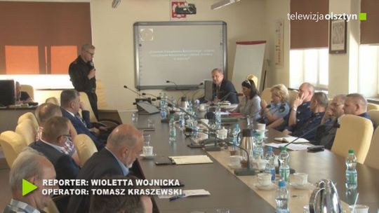 Ochroniarze w Centrum Zarządzania Kryzysowego 