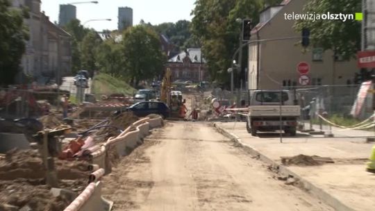 Ograniczony dojazd do ulicy świętego Wojciecha