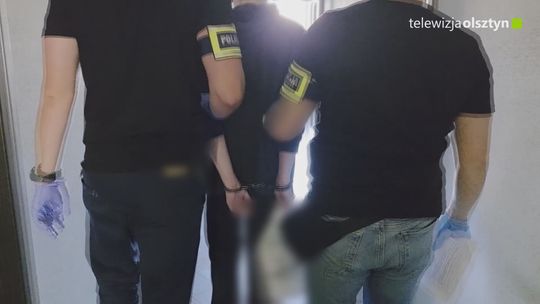 Olsztyn: 20-latek zatrzymany po kradzieży rozbójniczej. W pościg ruszyli wywiadowcy
