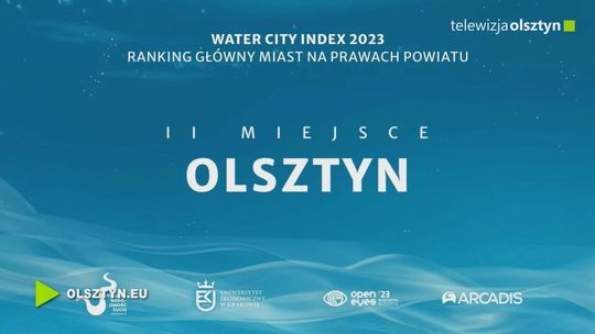 Olsztyn dobrze wykorzystuje wodę