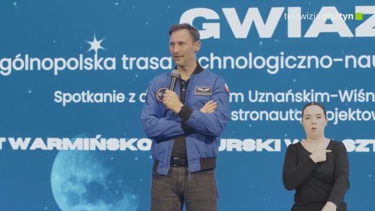 Olsztyn stał się kolejnym etapem trasy naukowo-technologicznej Polska sięga gwiazd